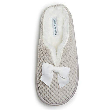 Laura Ashley Damen Hausschuhe Damen Clog Slides mit Plüsch Fleece Innensohle Flauschige Hausschuhe für Indoor Home Schlafzimmer Spa, rosafarbene Quartzsteine, Small im Sale
